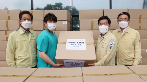 취약계층 돌봄인력 5000명에 마스크 지원