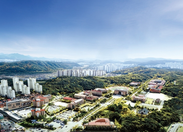 목원대 전경