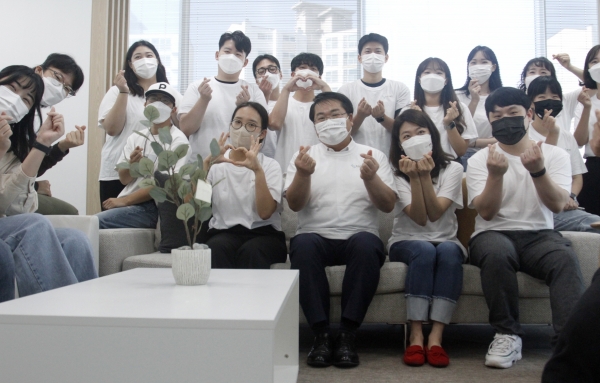 청년아지트 나와YOU 배방점 개소식 장면