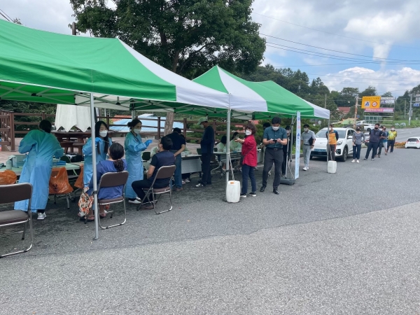 코로나19 임시출장선별진료소