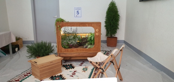 작품명 ‘꽃멍, 풀멍’ 아이디어정원 부문 최우수상 수상