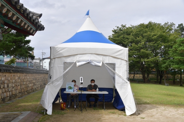 방역요원 활동 장면
