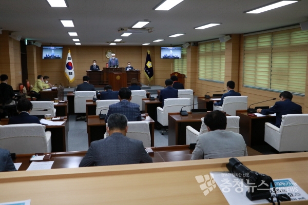 부여군의회 임시회