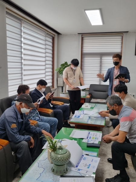 스마트마을방송시스템 관련 마을이장교육 사진