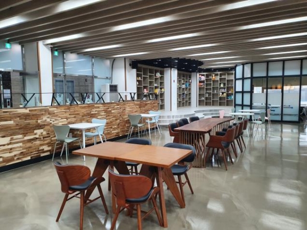 리모델링과 개관준비를 마친 청소년자유공간 청다움 6호점.