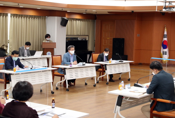 2021 디지털포용사업 합동보고회 개최 모습