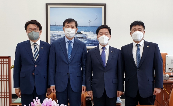 국회 산업통상지원중소벤처기업위원회 위원장 면담(황운하 의원)