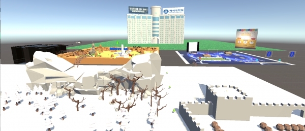 재학생들이 VRchat 플랫폼에 구축한 BUniverse