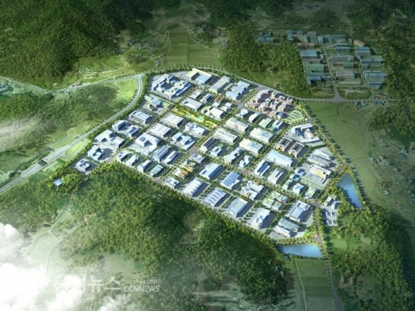 웅천일반산업단지 조감도