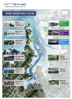 가로림만 해양정원 구상도