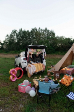 한국타이어×드롭드롭드롭 협업 캠핑 굿즈