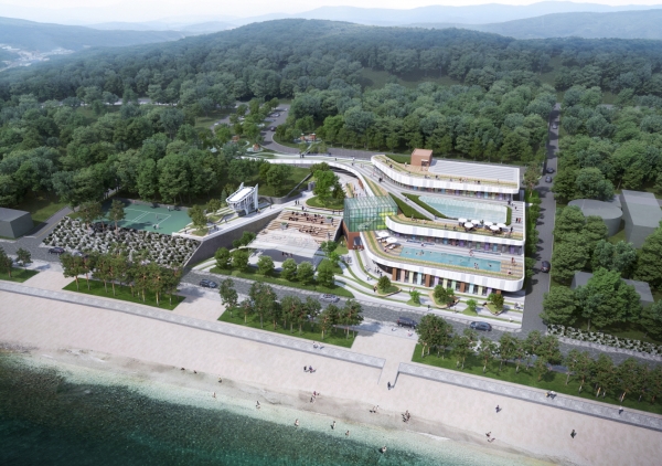 만리포니아 해양레저 안전교육센터(조감도)