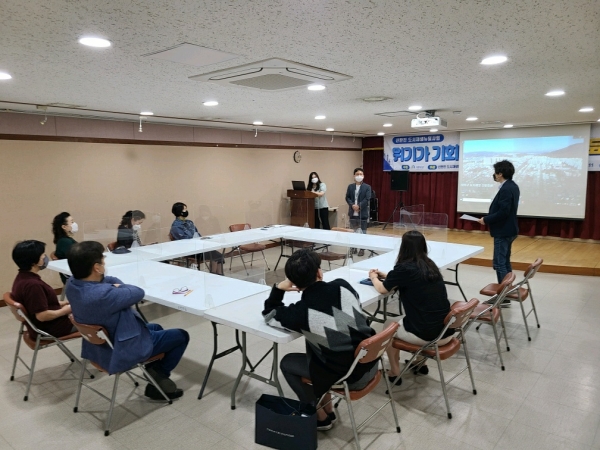 특화교육 및 컨설팅 진행 모습