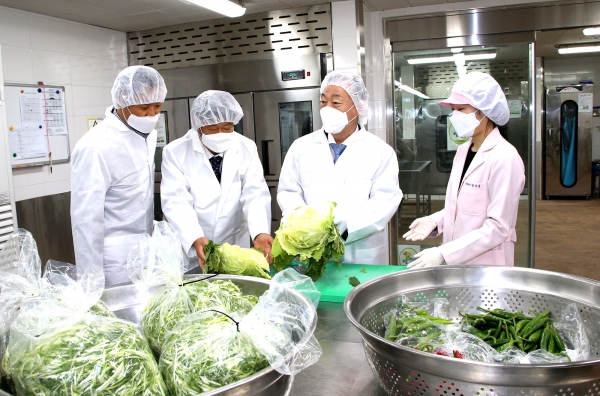 식중독 예방을 위한 학교급식 특별점검 실시