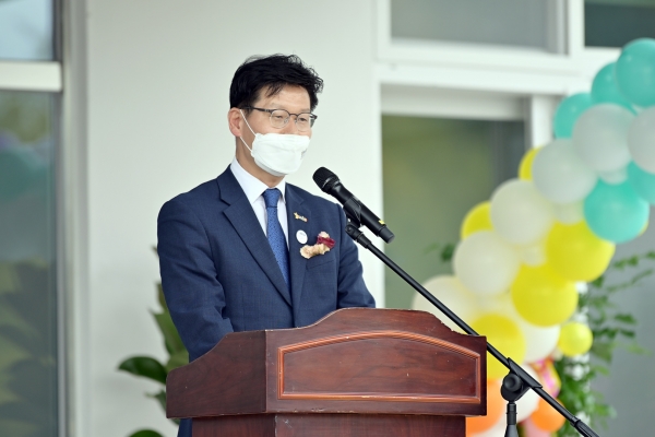 공주 중장리 농촌체험휴양마을 준공 모습