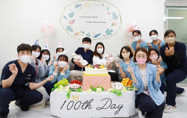 24주 만에 태어난 초미숙아 쌍둥이, 세종충남대병원 전문 의료진들의 집중 치료로 건강 되찾았다.