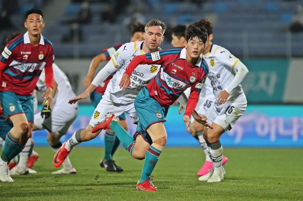 대전하나시티즌 전남전 모습