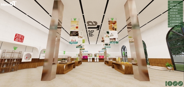 메타 aT(Meta aT) 상설전시관 전경