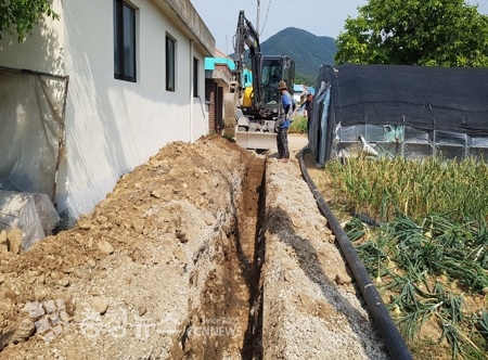 지방상수도 신설관로 사업