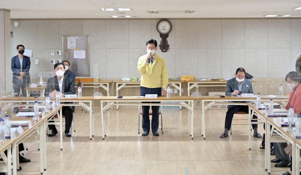 농촌 신활력플러스사업 추진위원회 위촉식 모습