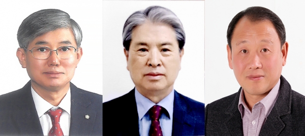 ▲지역발전부문 조한경 대화동주민자치회장(왼쪽), ▲문화예술부문 이종철 대덕문화원장(가운데) ▲체육진흥부문 육은수 대덕구체육회장(오른쪽)