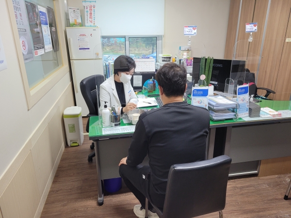 금연클리닉 상담 사진