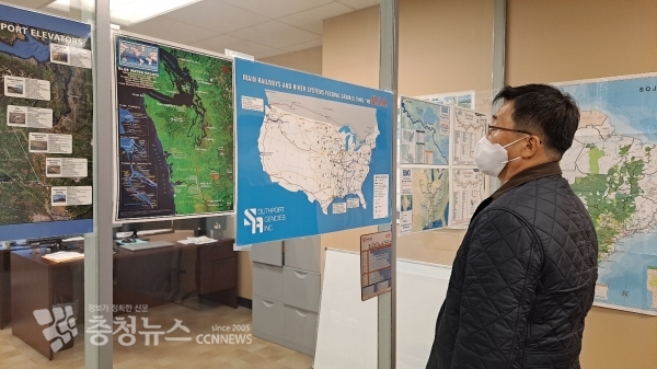 한국농수산식품유통공사 김춘진 사장, CJ International USA 방문