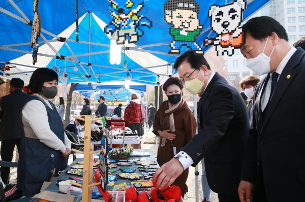 사회적 경제 두레마당 개최 사진