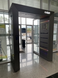 석문스포츠센터에 설치된 스마트에어워셔기