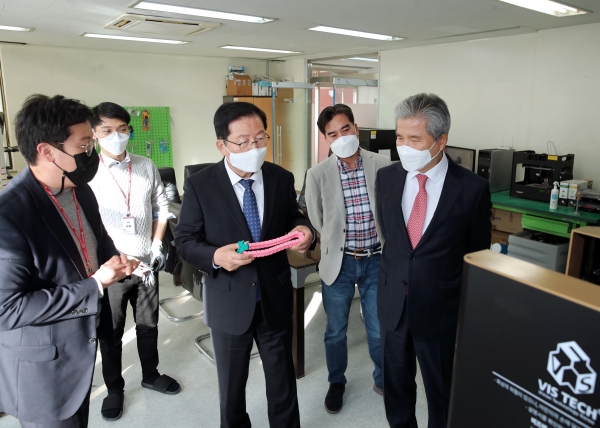 장종태 서구청장, 청년창업가와 간담회 개최