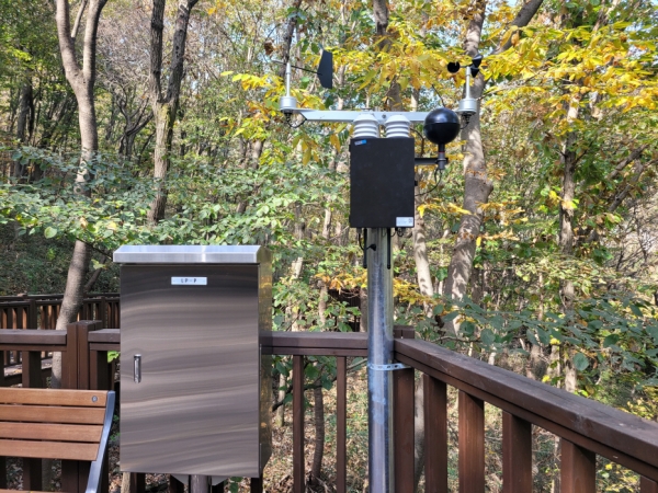 국립산림치유원(경북 영주) 사물인터넷 환경측정 장비