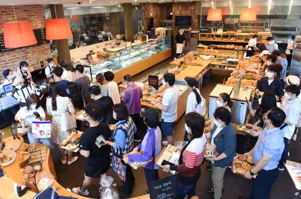 지난 10월 10일 천안시 빵빵데이 모습