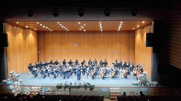 금산군 문화예술공연 모습