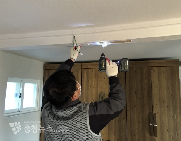 서천군 화양면주민자치회, LED 전등교체 사업 실시