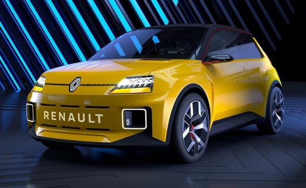 퓨처모빌리티 승용차 부문 수상작 '르노5 EV Concept'