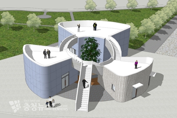 부석면 로컬푸드 직매장 조감도.