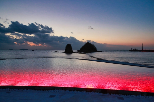 ‘낙조 명소’ 태안 꽃지해수욕장