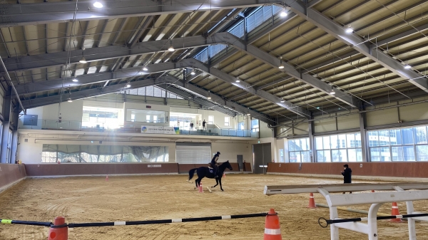 지난 28일 6등급 기승능력인증시험 현장 모습