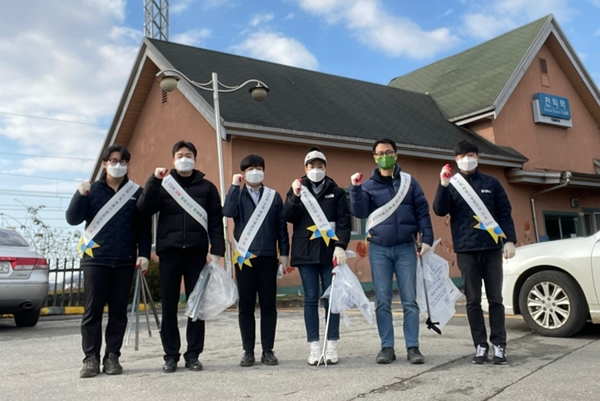 세종시설관리공단 다함께 전의면 캠페인