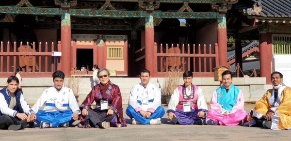 한남대 대학원, 외국인 역사 문화탐방(백제 문화단지, 부소산성 등 방문)