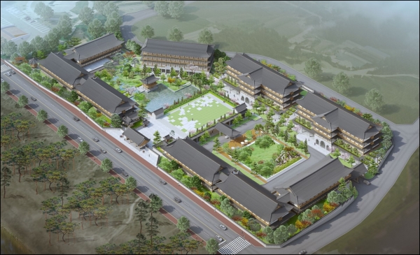 한옥복합문화콘도 조감도