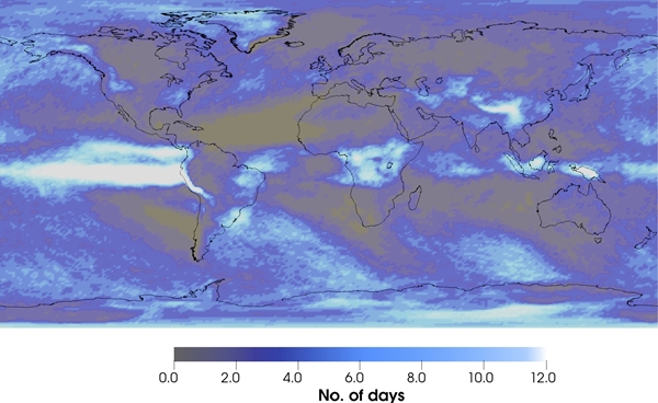 지구 온난화로 인한 극한 강수 발생 변화