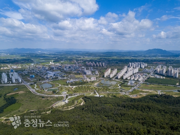 내포신도시 전경.