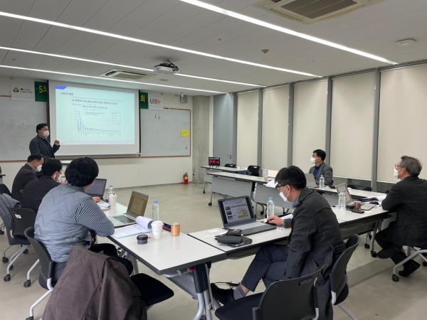 산학공동기술개발과제 최종 성과발표회 모습