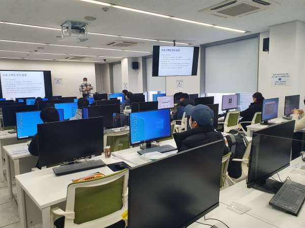 안보군사연구원, 21-2차 공군 사이버보안 직무 위탁교육 실시 모습