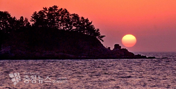 동백정 낙조