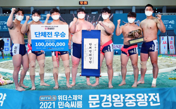 사진 왼쪽부터 권진욱·최영원·김기수·박찬주·최정훈·김성범·황재원 선수.