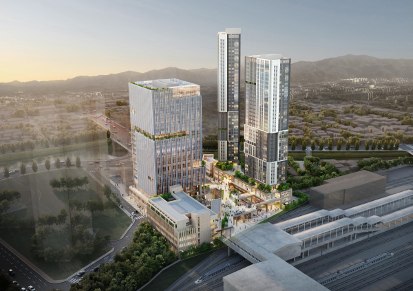 천안역세권 혁신지구 재생사업 조감도