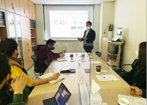 특허 기술상담 진행 모습