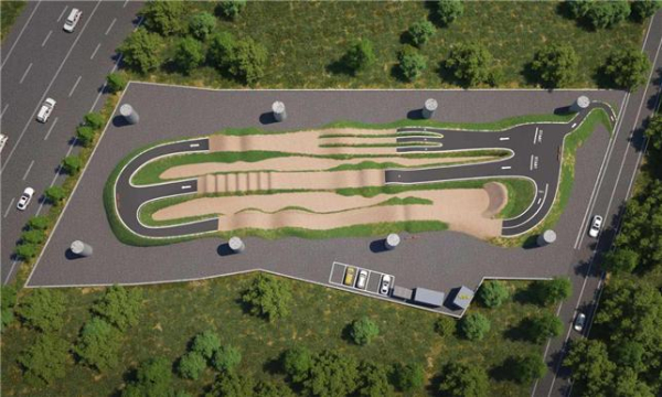 MTB연습장 조감도